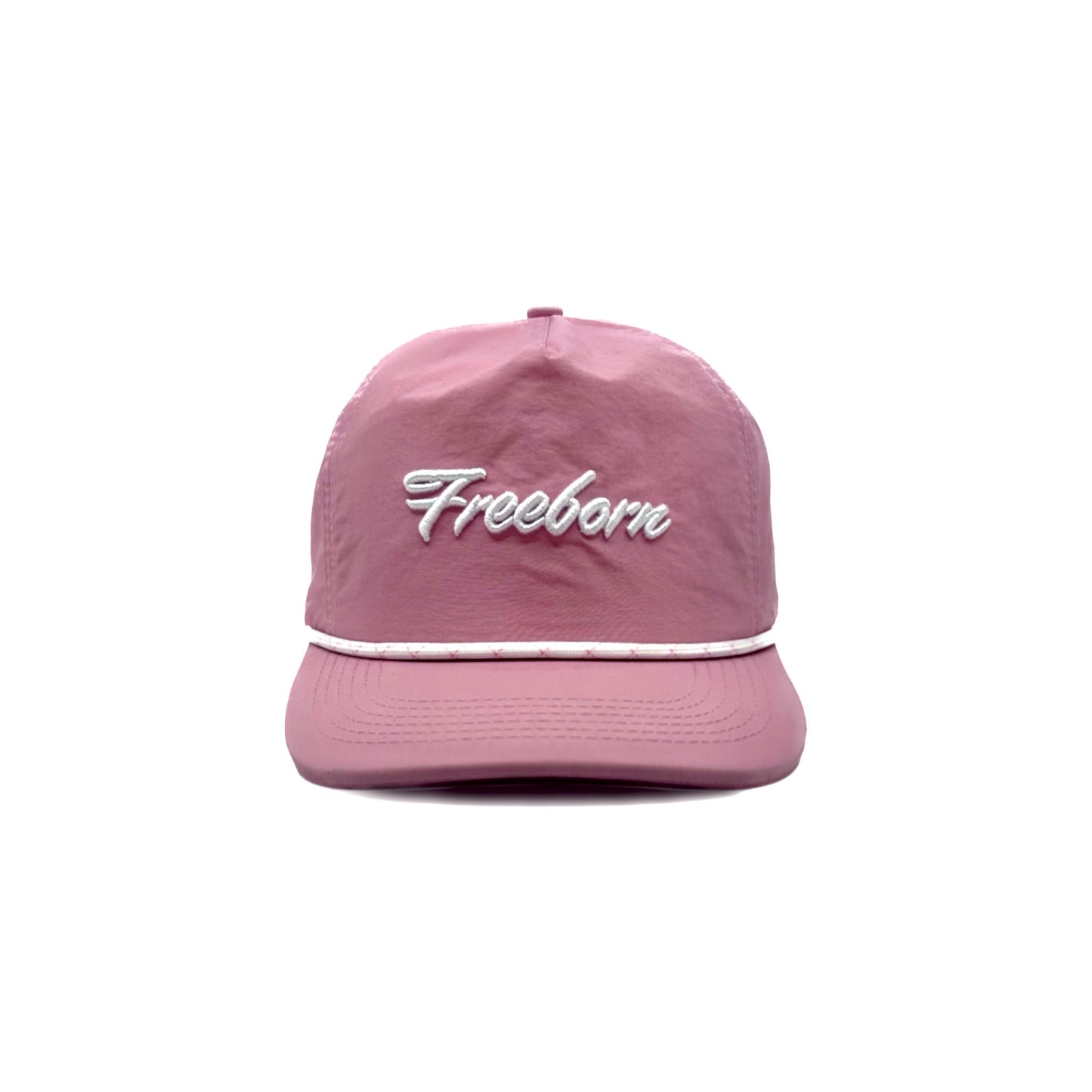 Pink Freeborn Script Nylon Hat